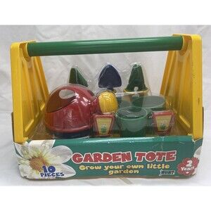 RARE Vintage Jodan Adica Pongo Inc 1998 Garden Tote 10 pieces Vintage 2+